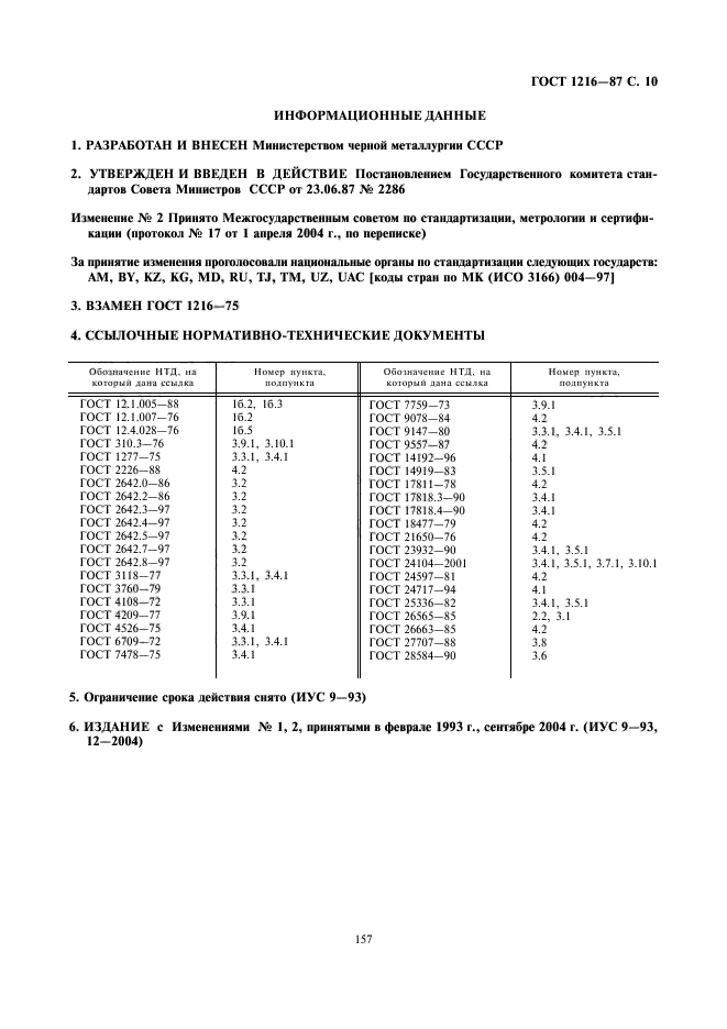 ГОСТ 1216-87