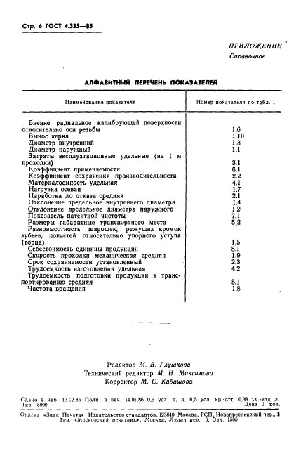 ГОСТ 4.335-85