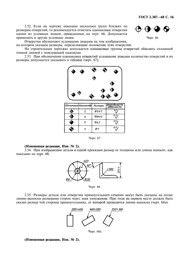 ГОСТ 2.307-68