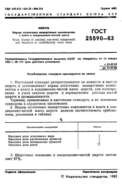 ГОСТ 25590-83