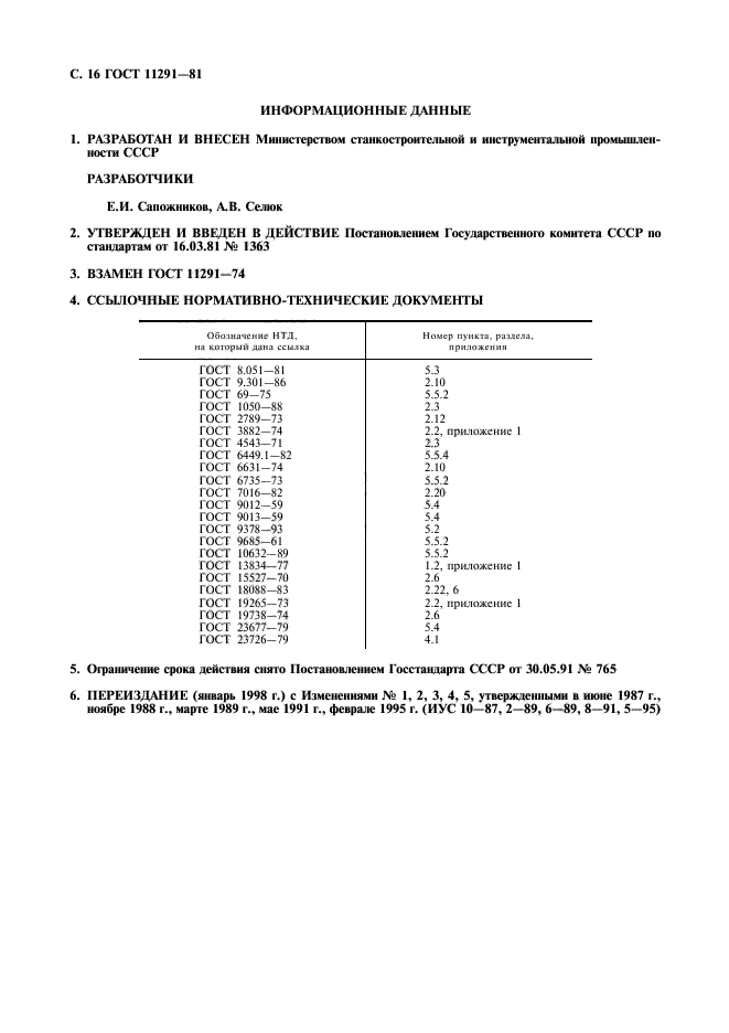 ГОСТ 11291-81