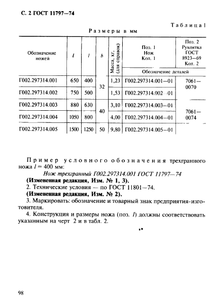 ГОСТ 11797-74