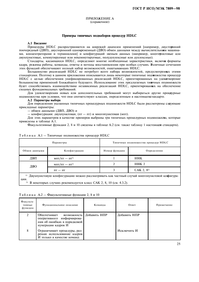 ГОСТ Р ИСО/МЭК 7809-98