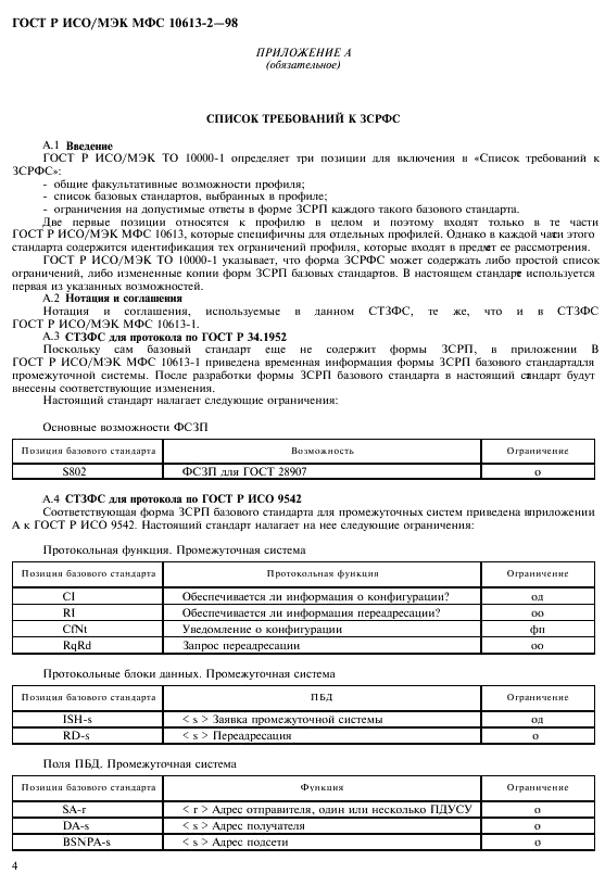 ГОСТ Р ИСО/МЭК МФС 10613-2-98