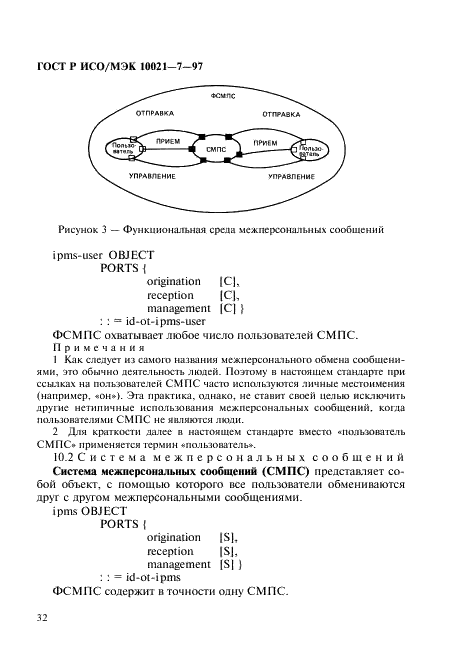 ГОСТ Р ИСО/МЭК 10021-7-97