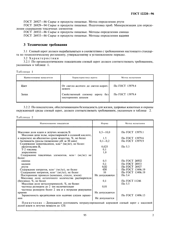 ГОСТ 12220-96