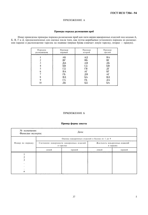 ГОСТ ИСО 7304-94