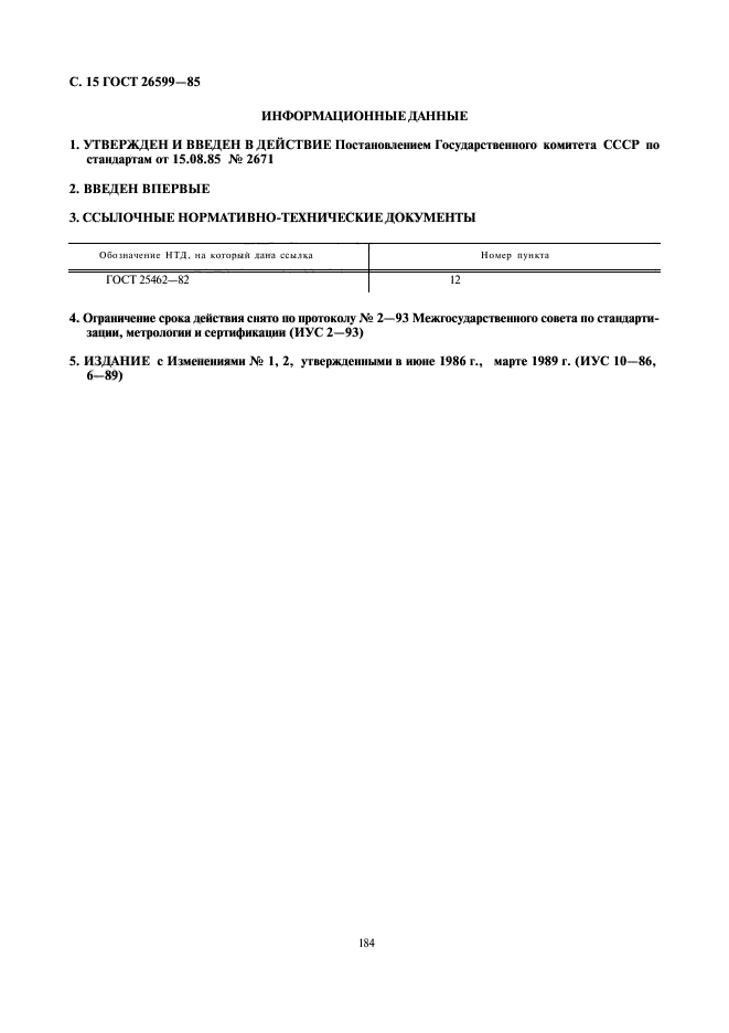 ГОСТ 26599-85