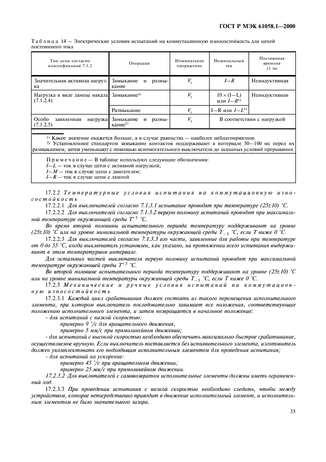 ГОСТ Р МЭК 61058.1-2000