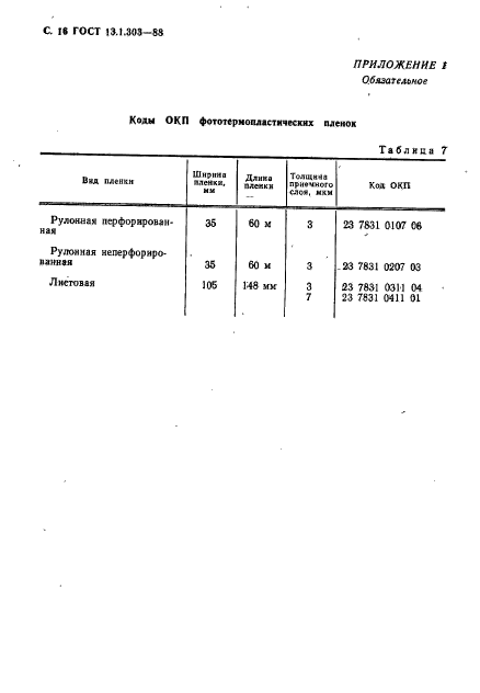 ГОСТ 13.1.303-88