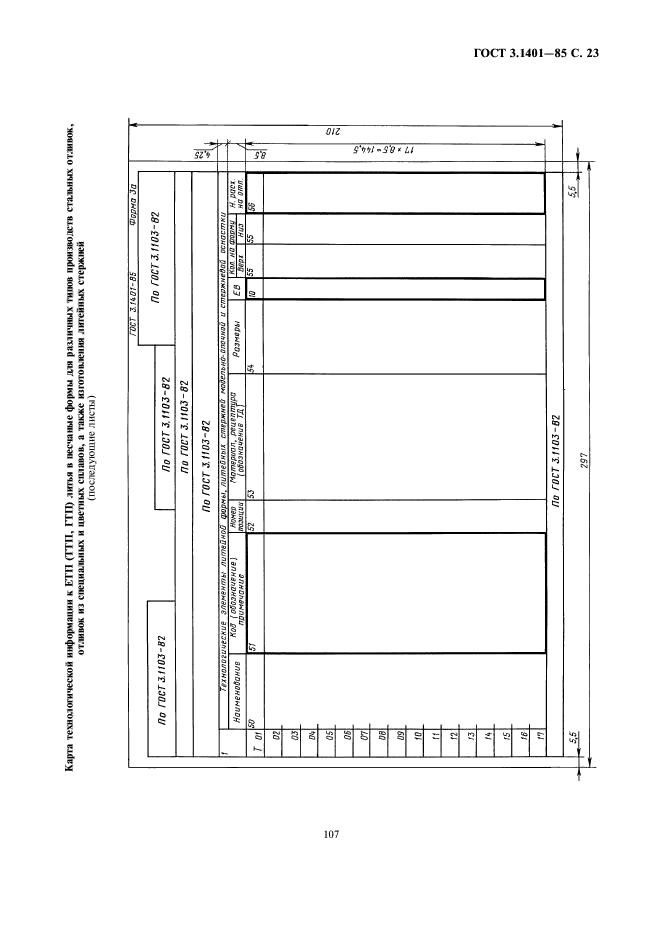 ГОСТ 3.1401-85