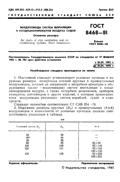 ГОСТ 8468-81