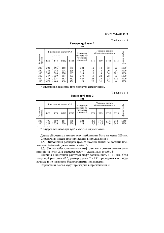 ГОСТ 539-80