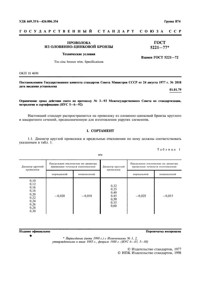 ГОСТ 5221-77