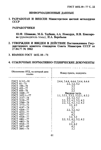 ГОСТ 1652.10-77