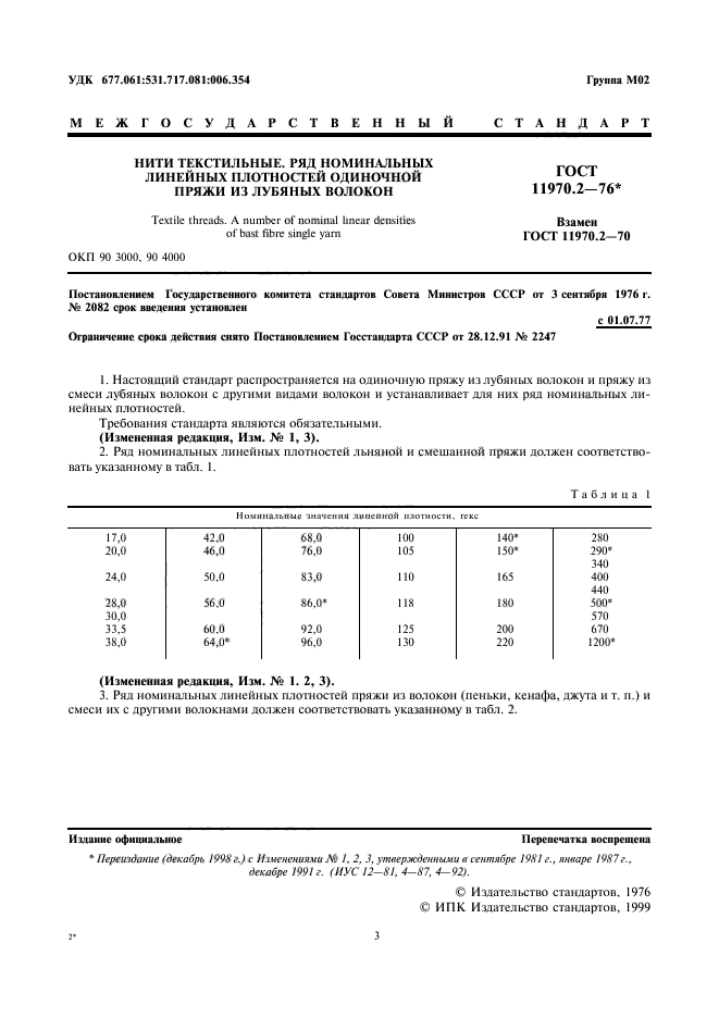 ГОСТ 11970.2-76