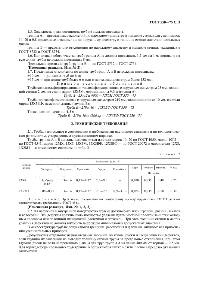 ГОСТ 550-75