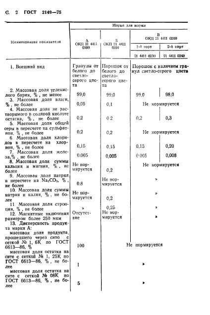 ГОСТ 2149-75