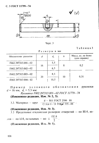 ГОСТ 11799-74