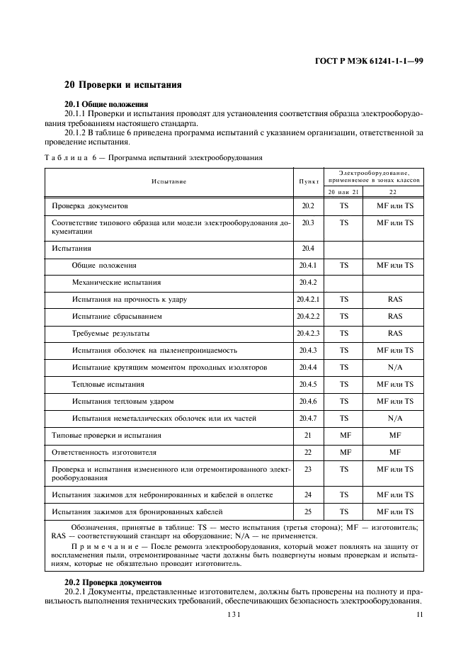 ГОСТ Р МЭК 61241-1-1-99