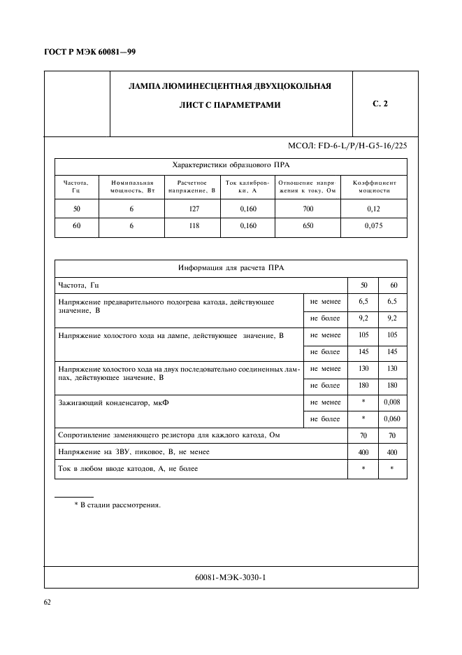 ГОСТ Р МЭК 60081-99