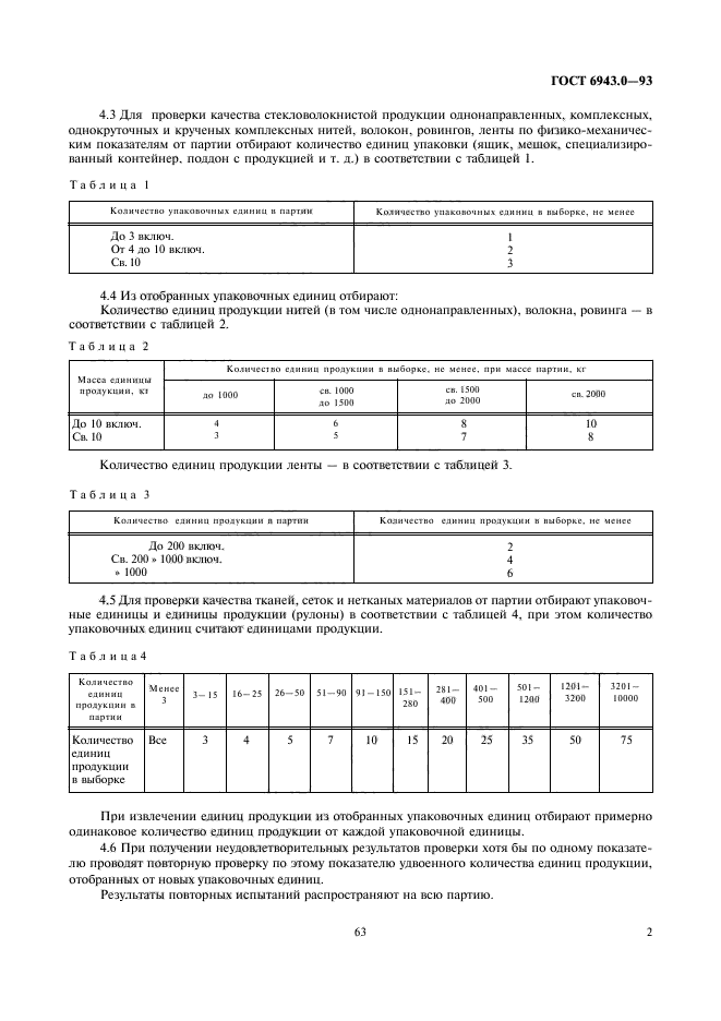 ГОСТ 6943.0-93