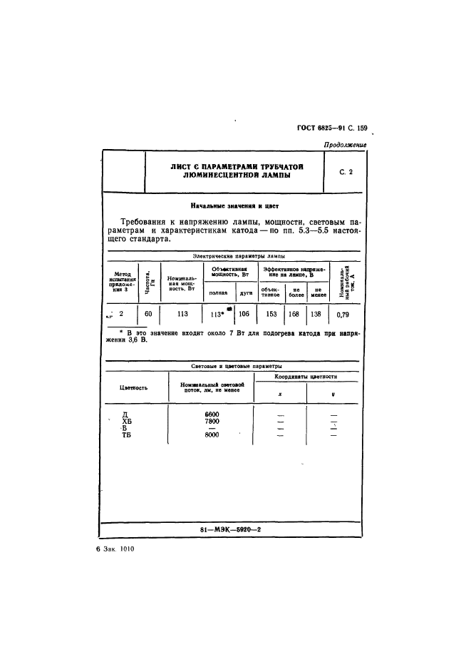 ГОСТ 6825-91