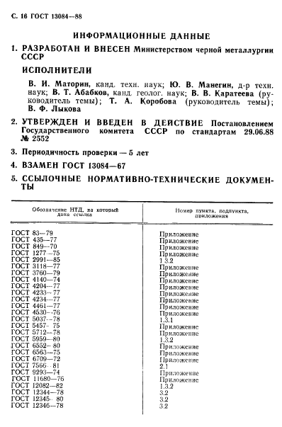 ГОСТ 13084-88