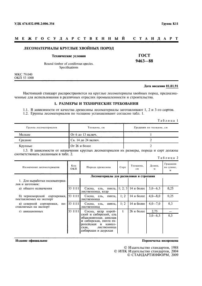 ГОСТ 9463-88