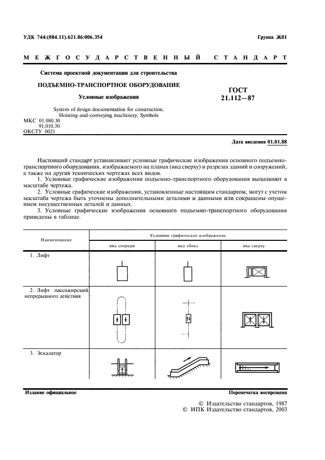 ГОСТ 21.112-87