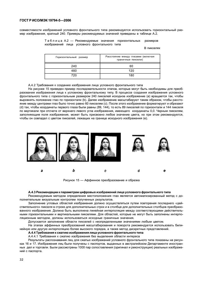 ГОСТ Р ИСО/МЭК 19794-5-2006