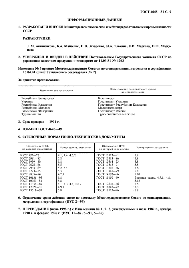 ГОСТ 4645-81