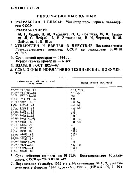 ГОСТ 1928-79