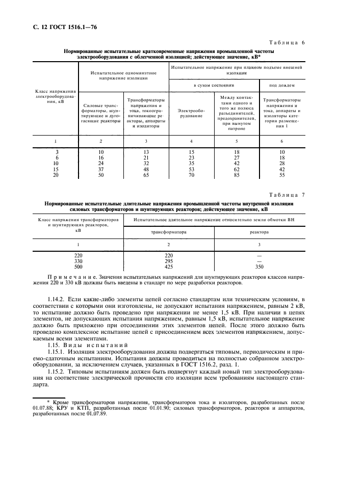 ГОСТ 1516.1-76