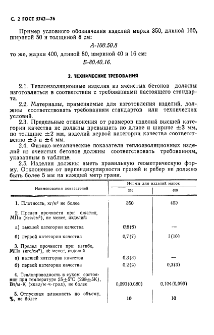 ГОСТ 5742-76