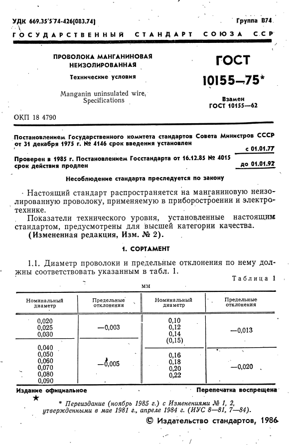 ГОСТ 10155-75