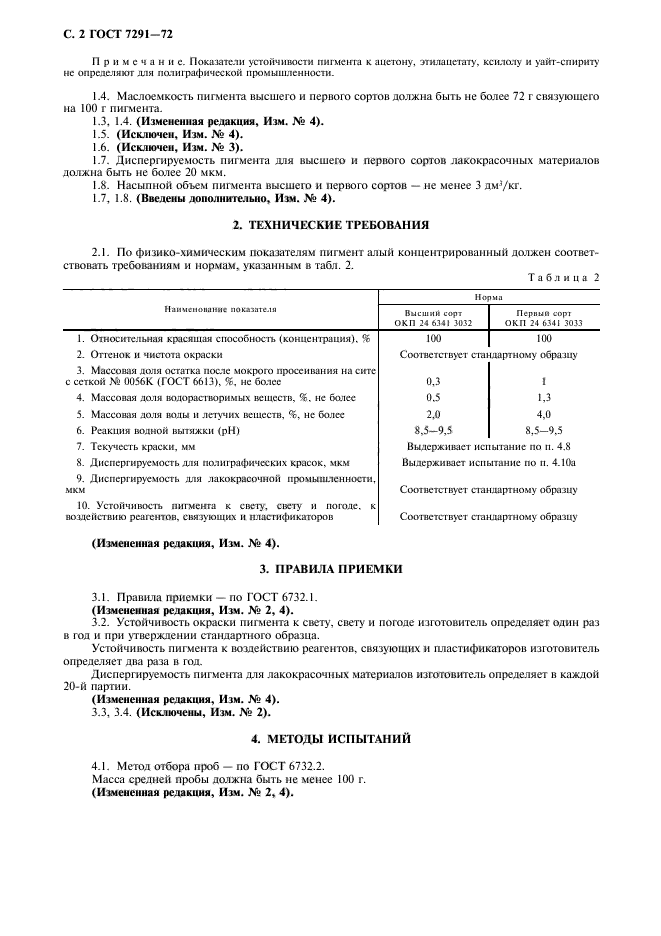 ГОСТ 7291-72