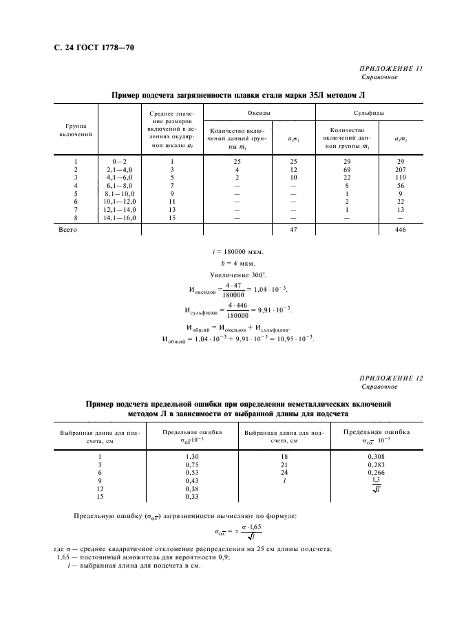 ГОСТ 1778-70