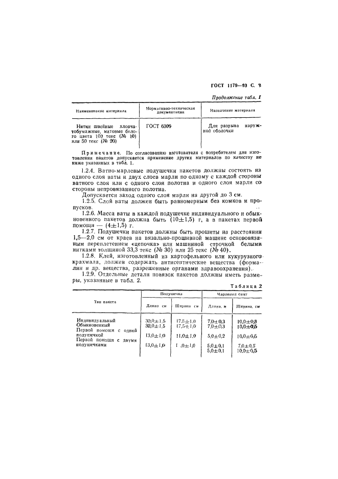 ГОСТ 1179-93