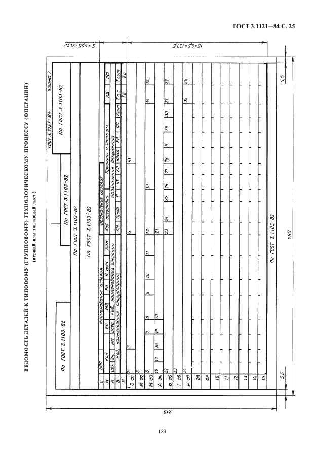 ГОСТ 3.1121-84