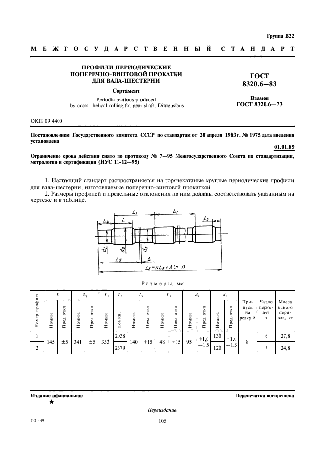 ГОСТ 8320.6-83