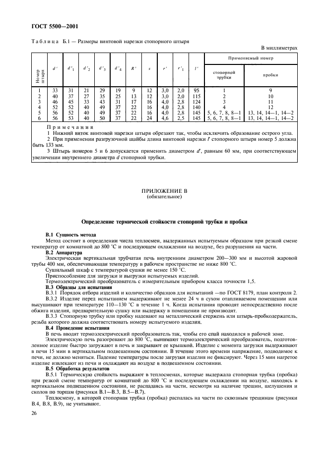 ГОСТ 5500-2001