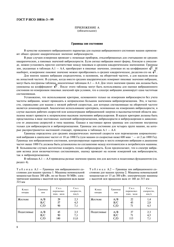 ГОСТ Р ИСО 10816-3-99