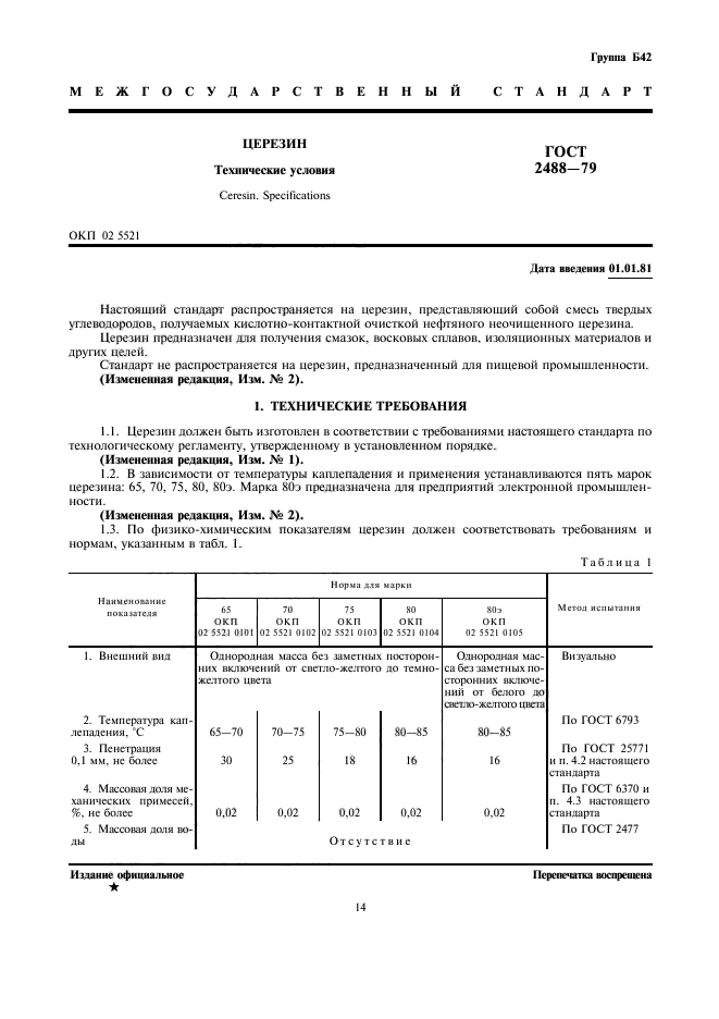 ГОСТ 2488-79