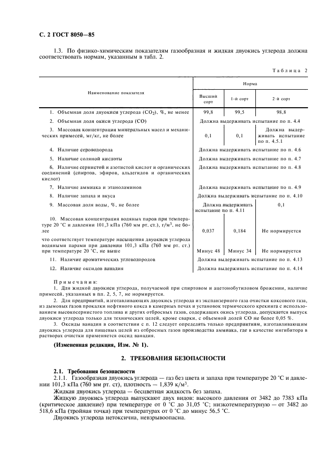 ГОСТ 8050-85