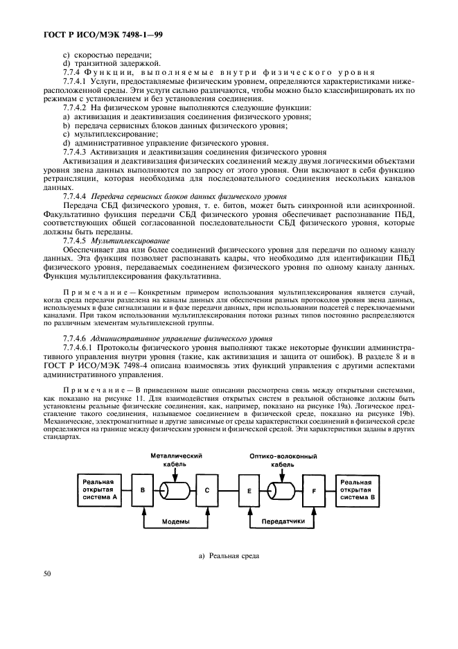 ГОСТ Р ИСО/МЭК 7498-1-99