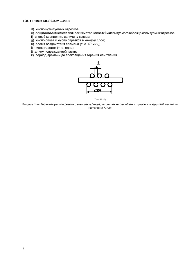 ГОСТ Р МЭК 60332-3-21-2005