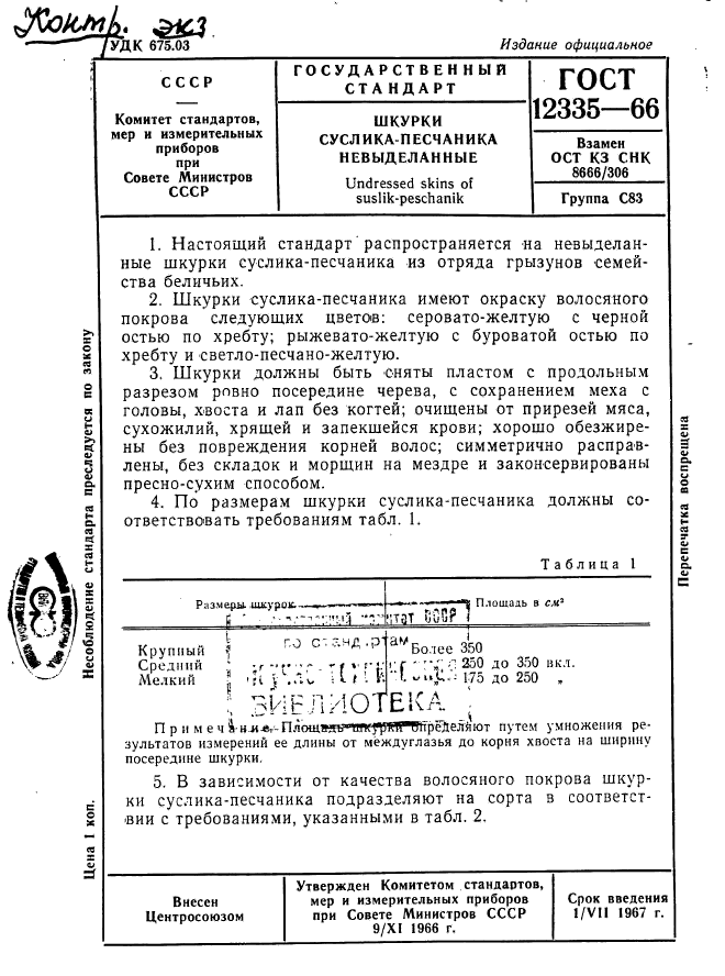 ГОСТ 12335-66