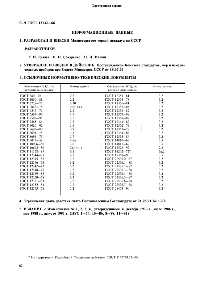 ГОСТ 12132-66