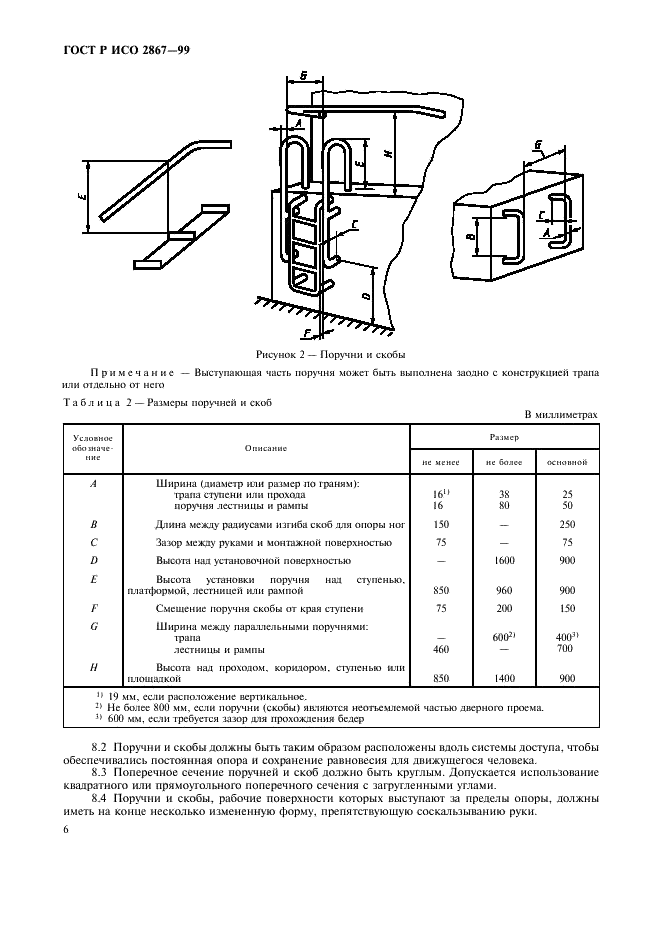 ГОСТ Р ИСО 2867-99